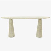 Luxury Design Natural Stone Furniture Hallway Entryway Table Christmas Gift Carrara White Console Tables